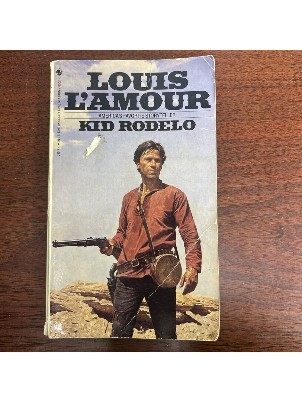 Kid Rodelo by Louis L'Amour 1981 Bantam Books Mass Market Paperback